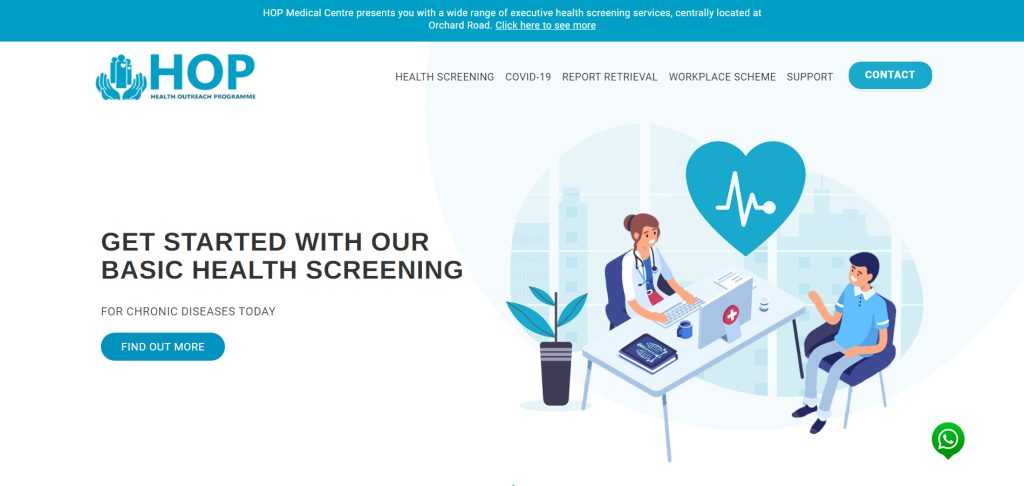 HOP home page